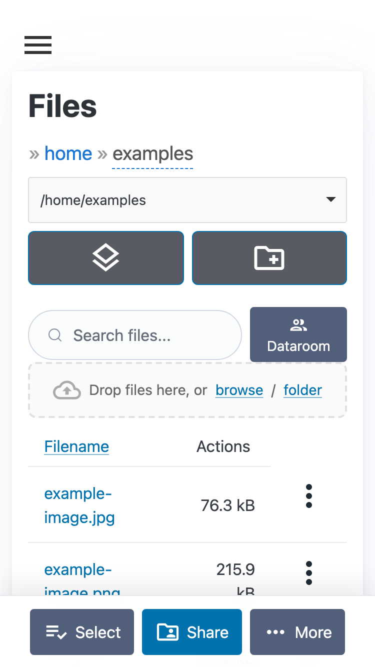 Mobile File View